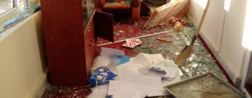 آسیب جدی دفتر مرکز خبرنگاران زابل در حمله طالبان
